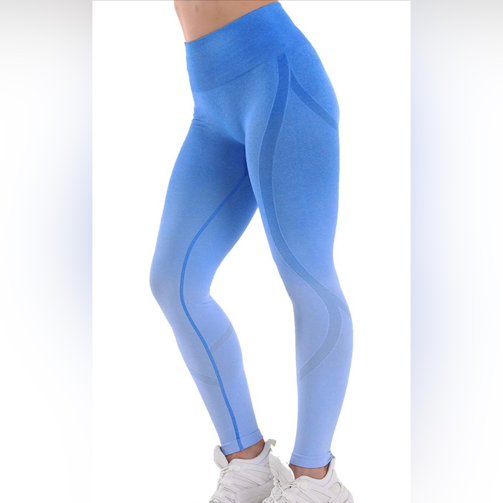Women’s High Waisted Seamless Leggings with Tummy Control